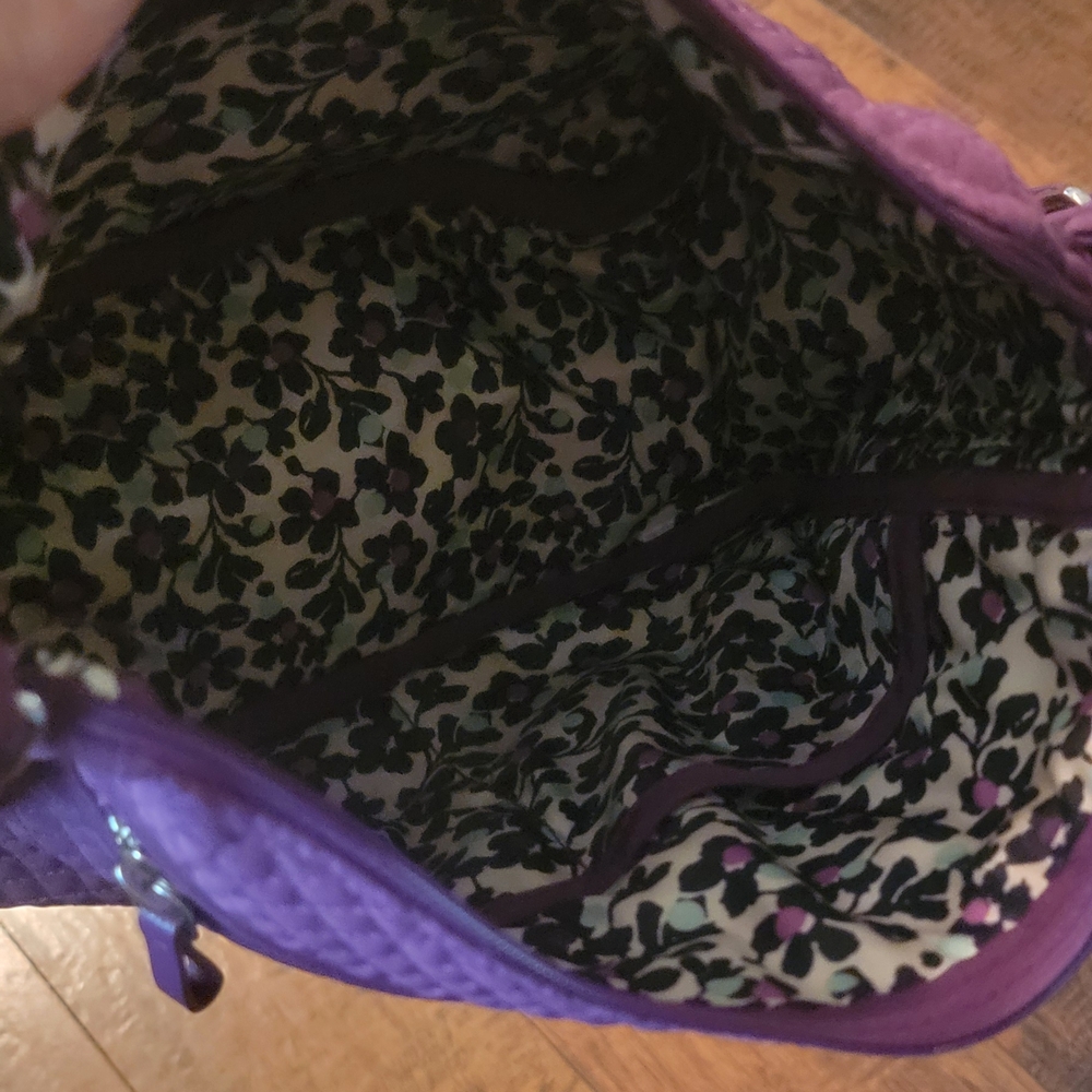 Vera Bradley Essential Large Backpack in Rich Purple - Picture 7 of 8